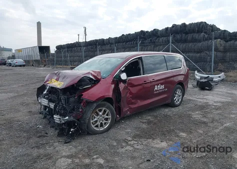 2022 Chrysler Voyager Lx из США, поврежденный, VIN 2C4RC1CG8NR230301